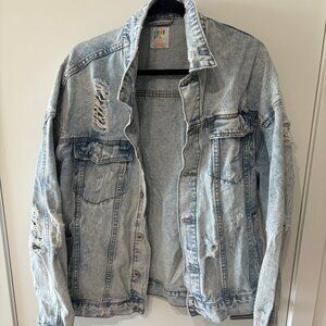 Urban Heritage Distressed Jean Jacket